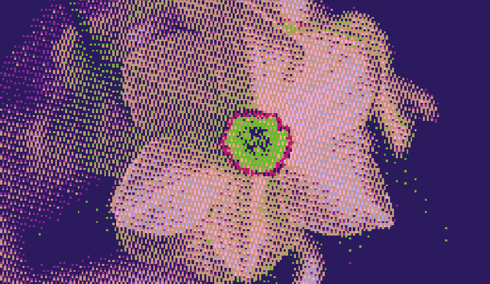 Dithermark image output example